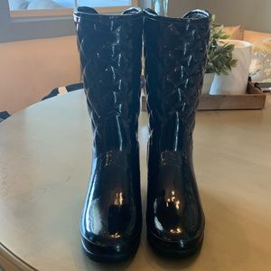 Hunter quilted boots